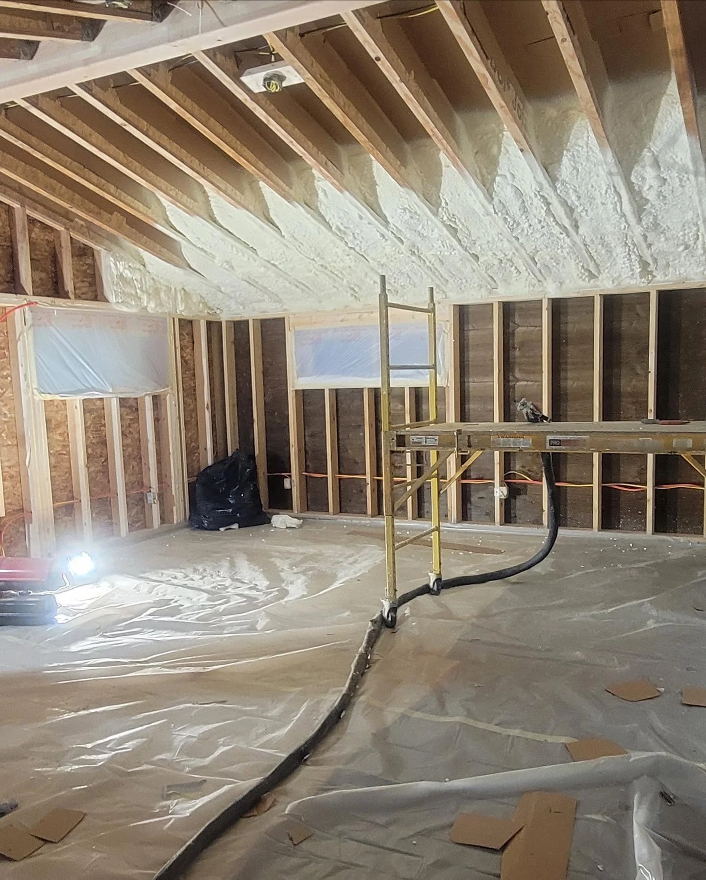 Open-cell spray foam performance in Butte, AK