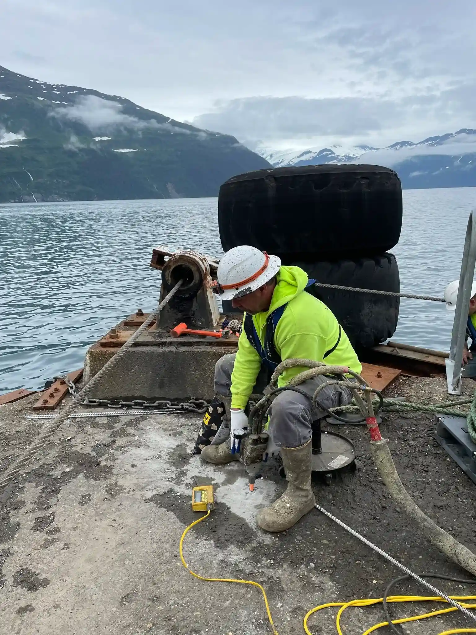 Lifting settled concrete surfaces with precision Lifting settled concrete surfaces with precision